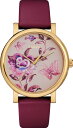 Timex レディース フルブルーム クォーツウォッチ