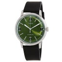 Timex 40mm Marlin Automatic レザーストラップ腕時計 ブラック ワンサイズ