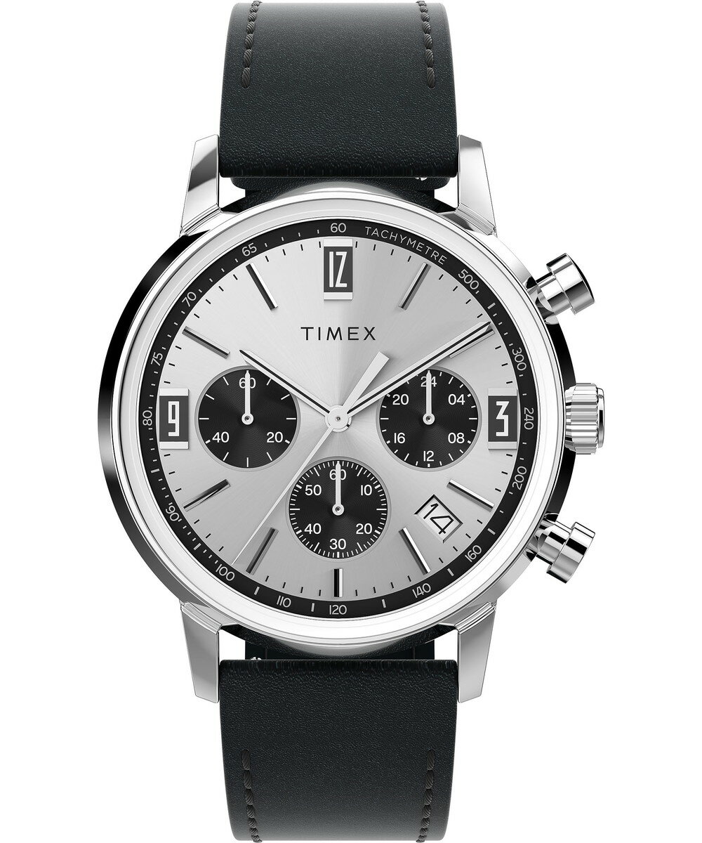 Timex メンズ Marlin 40mm 腕時計 ブラッ