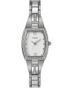 Timex レディース メインストリート 22mm ウォッチ, 合金ブレスレット シルバートーンダイヤルケース TW2W95600, シルバー