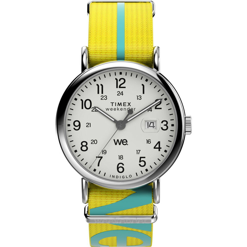 Timex メンズ Weekender 40mm 腕時計 イエ�