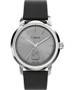 Timex メンズ アナログ オートマティック ウォッチ Peanuts Marlin, ブラック, ブレスレット