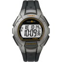 Timex メンズ TW5K93700 Ironman Essential 10 フルサイズ ブラック/シルバートーン レジンストラップ腕時計