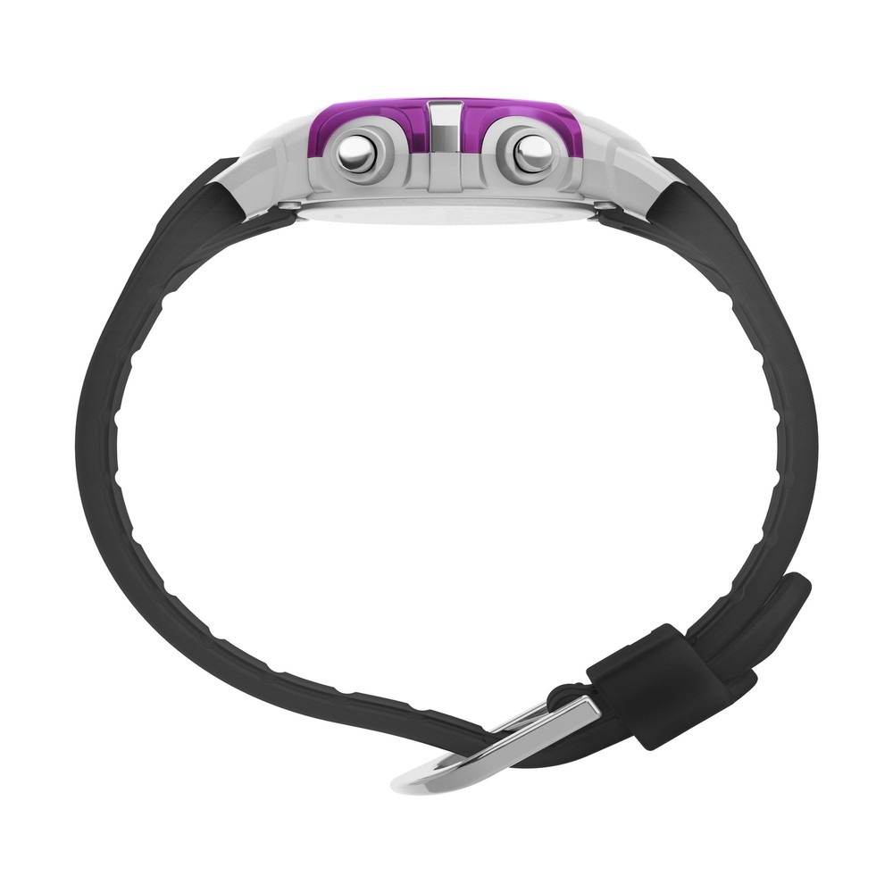 Timex メンズ Digital 33mm 腕時計 ブラックバンド デジタルダイアル ブラックケース