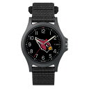 Timex メンズ NFL Pride 40mm 腕時計 Arizona Cardinals ブラックFastWrapストラップ