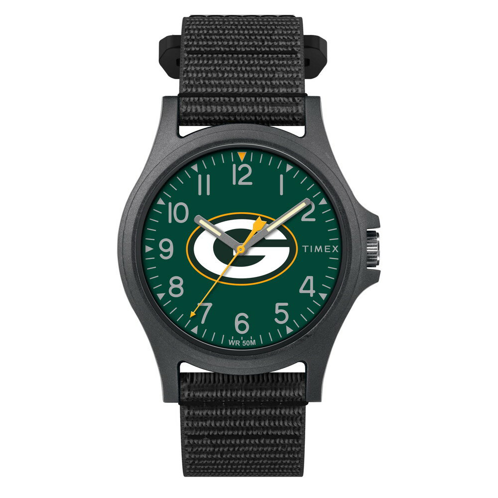 Timex メンズ NFL Pride 40mm 腕時計 Green B