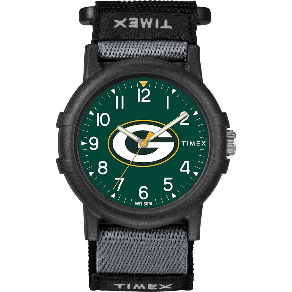 Timex NFL Recruit 38mm 腕時計 Green Bay Packe