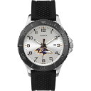 Timex メンズ TWZFRAVMD NFL Gamer Baltimore Ravens 腕時計