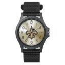 Timex メンズ NFL Pride 40mm 腕時計 New Orleans Saints ブラックFastWrapストラップ