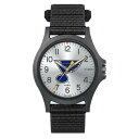 Timex メンズ NHL Pride 40mm 腕時計 - Saint Louis Blues ブラックFastWrapストラップ