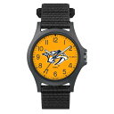 Timex メンズ NHL Pride 40mm 腕時計 - Nashville Predators ブラックFastWrapストラップ