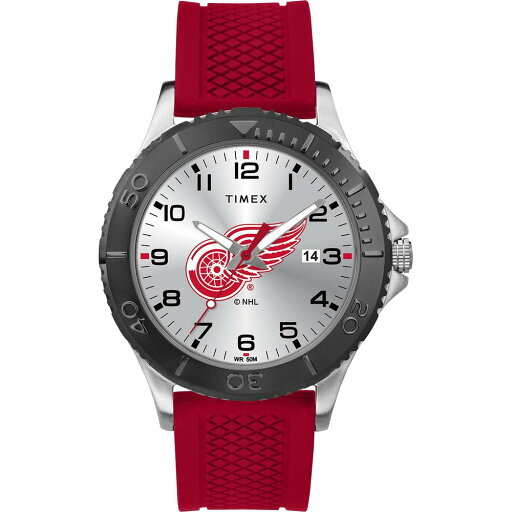 Timex メンズ TWZHRDWMF NHL Gamer Detroit Red Wings 腕時計 Timex メンズ TWZHRDWMF NHL Gamer Detroit Red Wings 腕時計