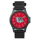 Timex メンズ Collegiate Pride 40mm 腕時計 Gonzaga Bulldogs ブラックFastWrapストラップ