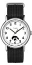 Timex ユニセックス Weekender 38mm 腕時計 - Iowa Hawkeyes スリップスルーシングルレイヤーストラップ
