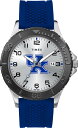 Timex Tribute メンズ Collegiate Gamer 42mm 腕時計 - Kentucky Wildcats ロイヤルブルーシリコンストラップ