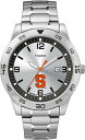 Timex Tribute メンズ Collegiate Citation 42mm 腕時計 Syracuse Orange ステンレススチールエクスパンションバンド