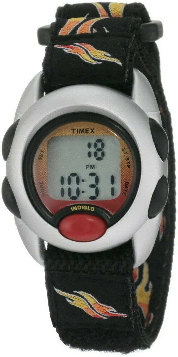 Timex ボーイズ T78751 Time Machines デジタル フレーム Fast Wrap Velcro ストラップ 腕時計