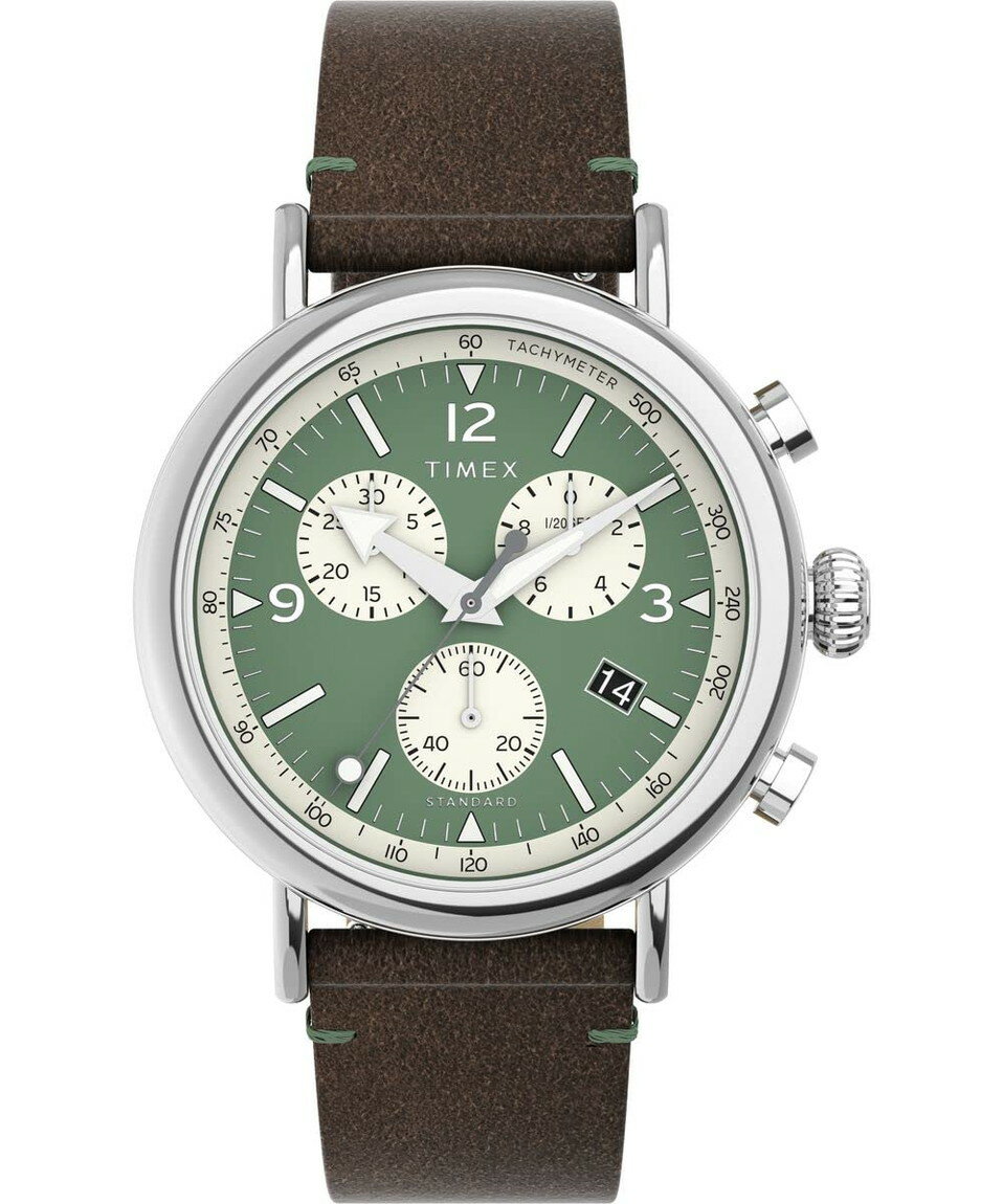 Timex メンズ Standard Chronograph 41mm 腕時