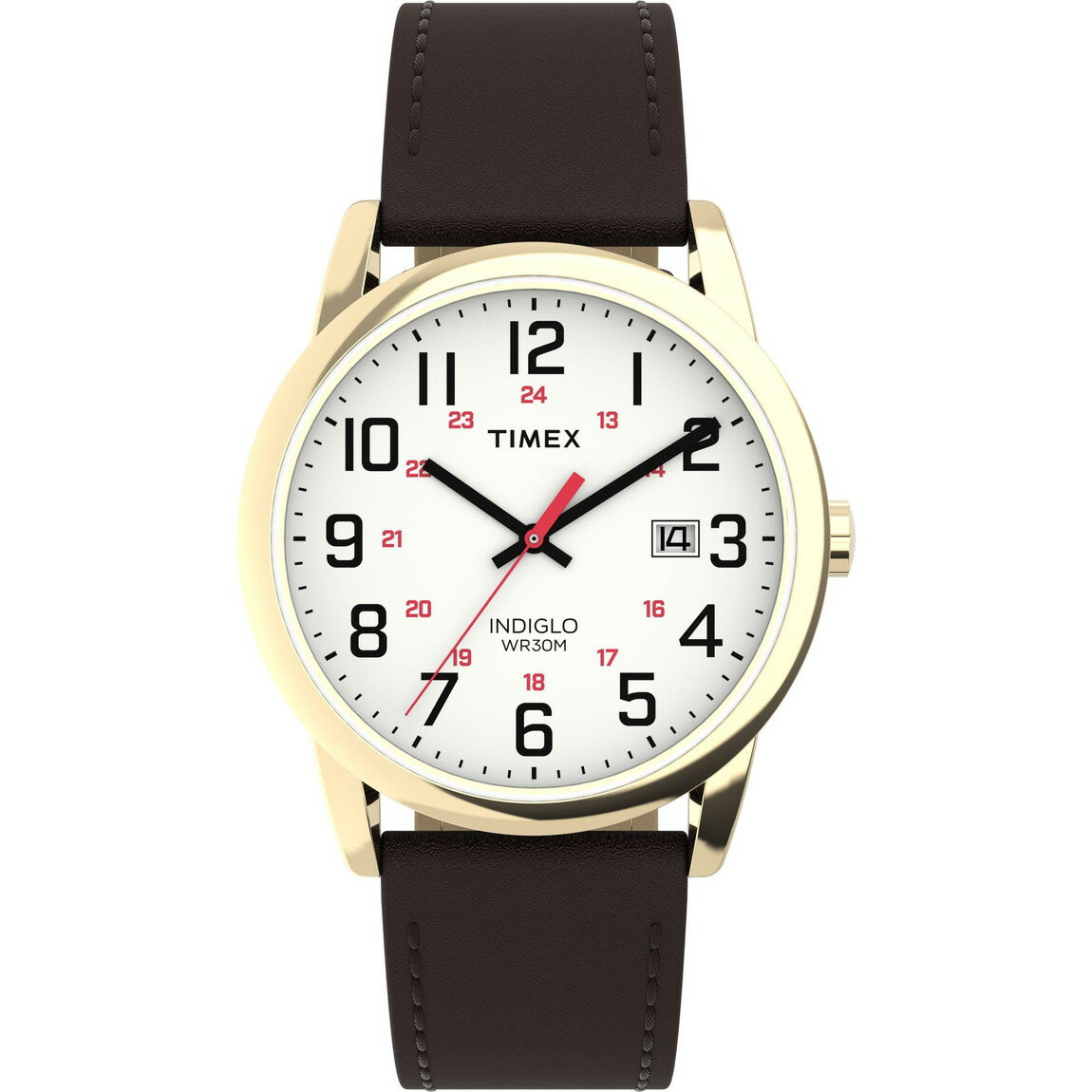 Timex メンズ Easy Reader Classic 38mm 腕時�