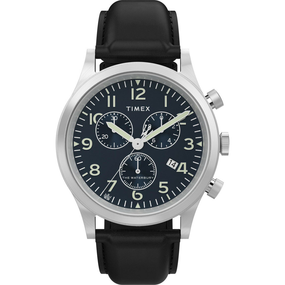 Timex メンズ Waterbury Traditional 42mm 腕�