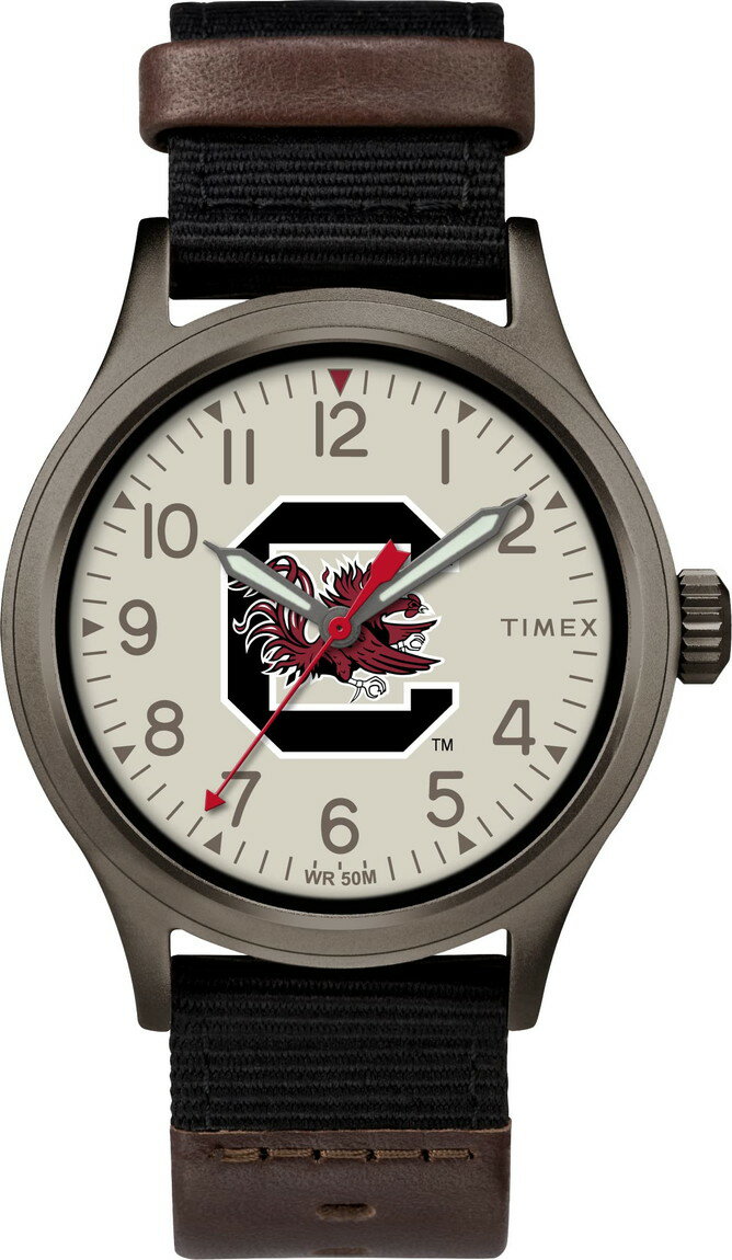 Timex Tribute ��� Collegiate Pride 40mm �ӻ��� Ohio State Buckeyes �֥�å� Fastwrap ���ȥ�å�