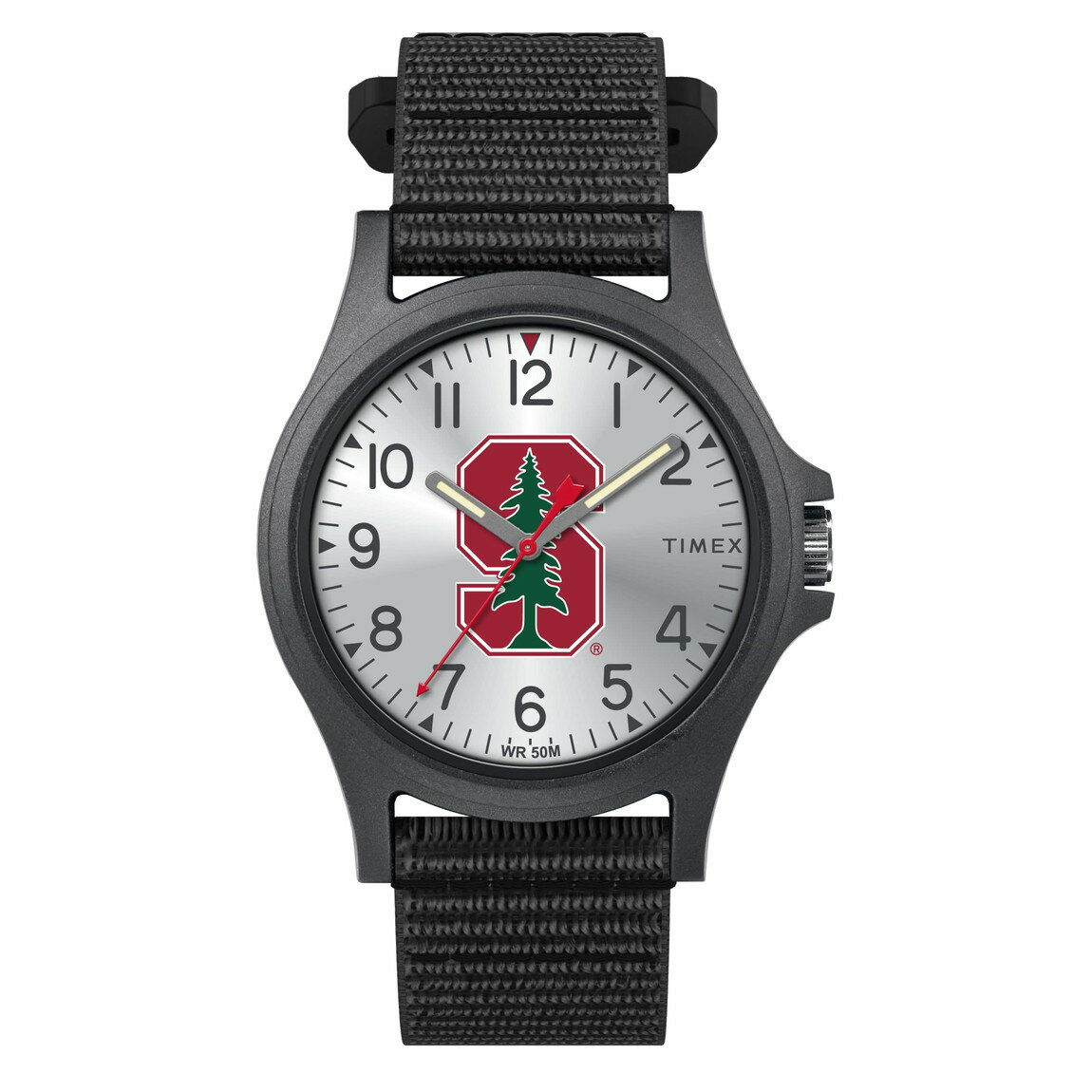 Timex ��� Collegiate Pride 40mm �ӻ��� Stanford Cardinal �֥�å� FastWrap ���ȥ�å�