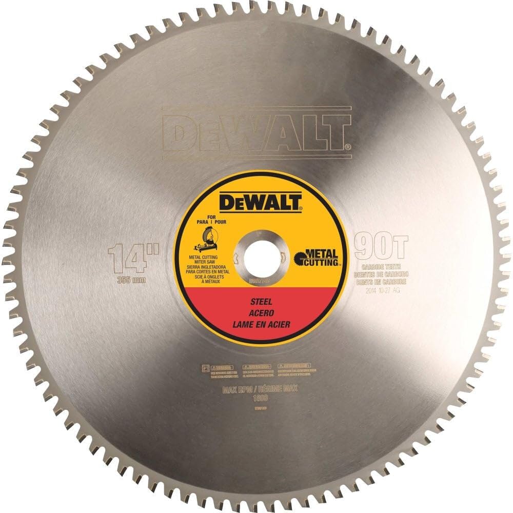 樂天商城 - DEWALTデウォルト 14インチ 金属切断用 超硬チップソー 90歯 薄板用 DWA7745