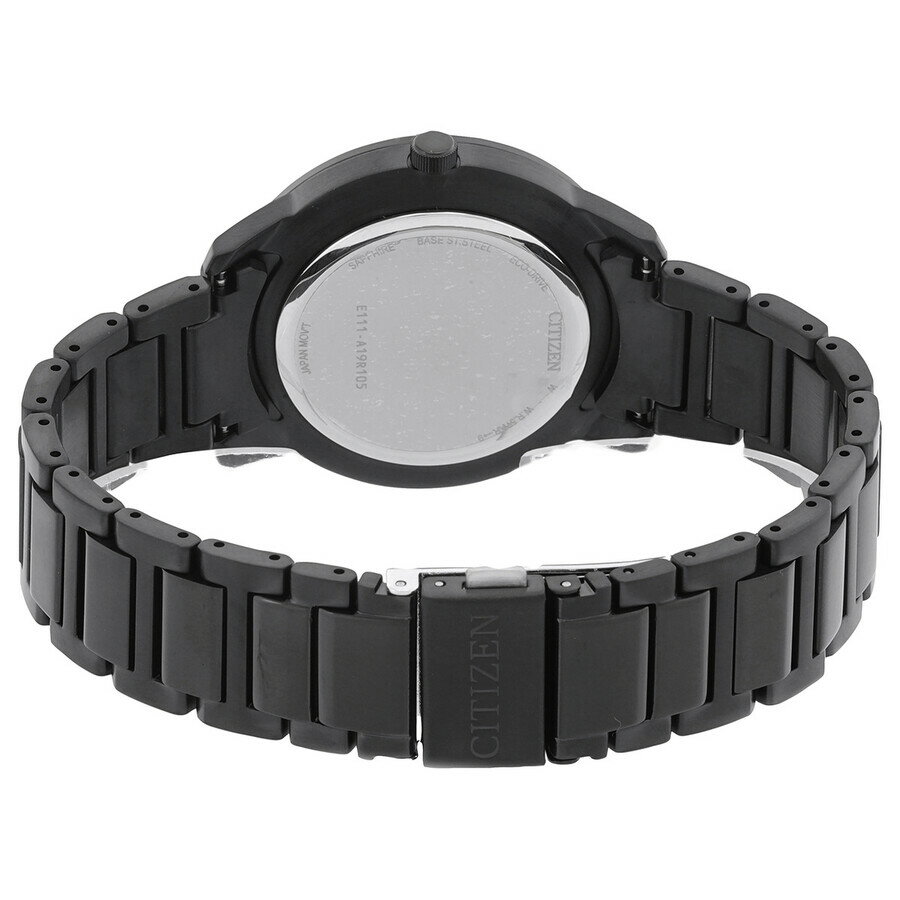 Citizenシチズン腕時計 逆輸入 Pair Eco Drive ブラック ダイヤル メンズ ウォッチ BM7595 89E