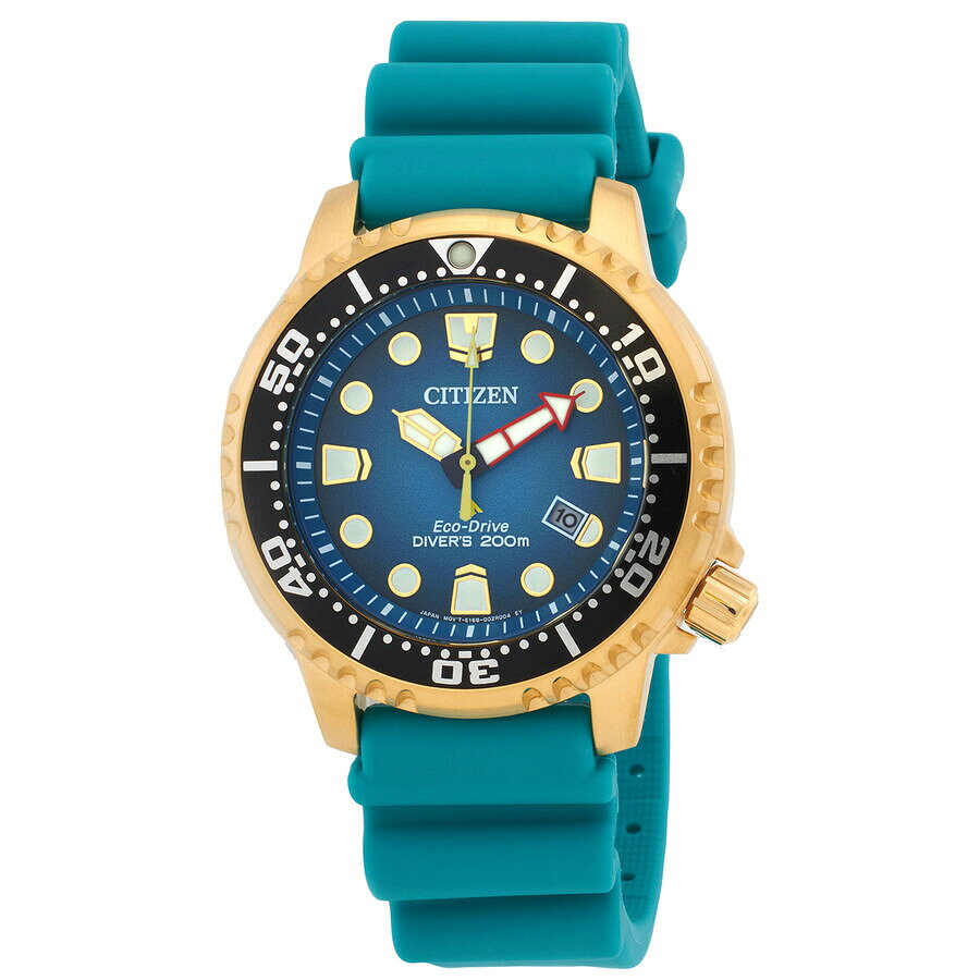 Citizenシチズン腕時計 逆輸入 Eco Drive Promaster Dive ターコイズ ダイヤル メンズ ウォッチ BN0162 02X
