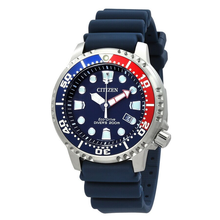 Citizenシチズン腕時計 逆輸入 Promaster Dive ブルー ダイヤル メンズ ウォッチ BN0168 06L