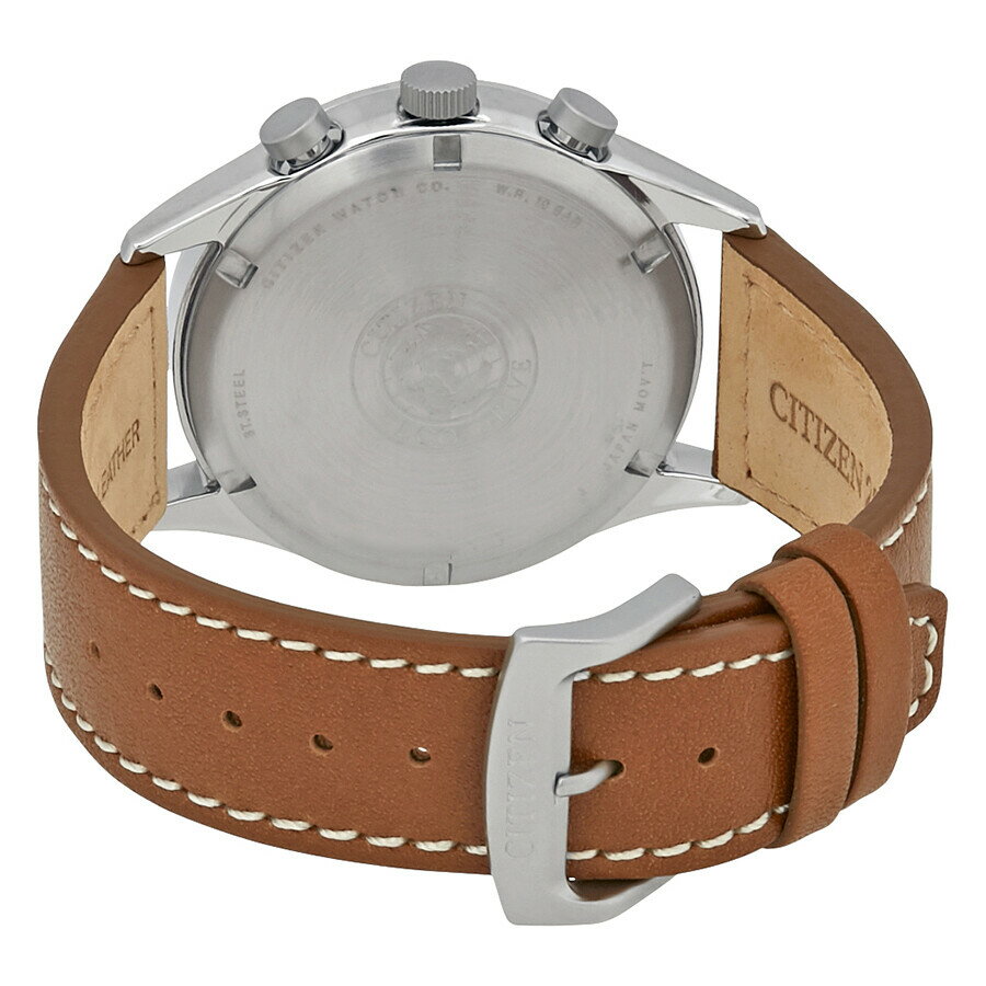 Citizenシチズン腕時計 逆輸入 Chandler クロノグラフ Eco Drive ブルー ダイヤル メンズ ウォッチ CA0621 05L