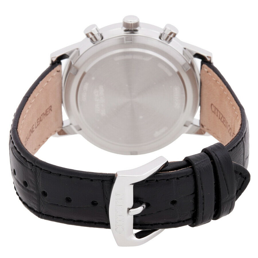 Citizenシチズン腕時計 逆輸入 Eco Drive クロノグラフ ホワイト ダイヤル メンズ ウォッチ CA4630 02A