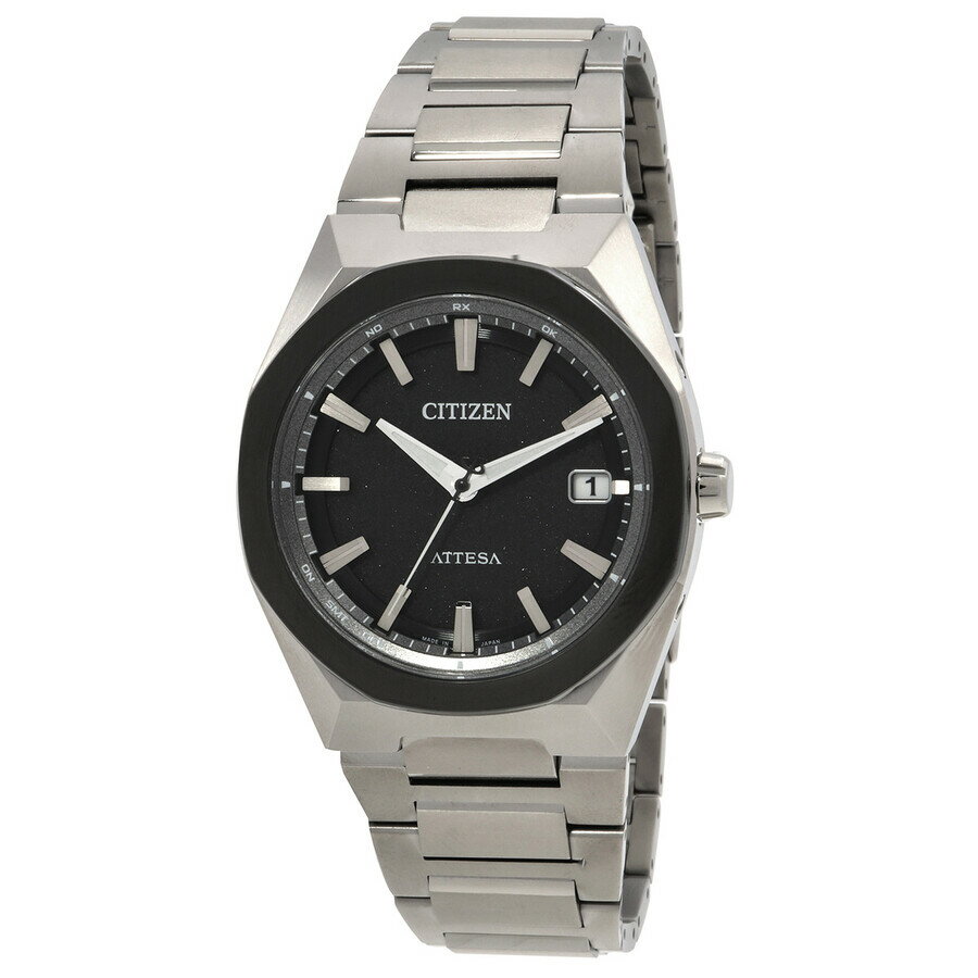 Rakuten - Citizenシチズン腕時計 逆輸入 Attesa Eco Drive ブラック ダイヤル メンズ ウォッチ CB3044 55E