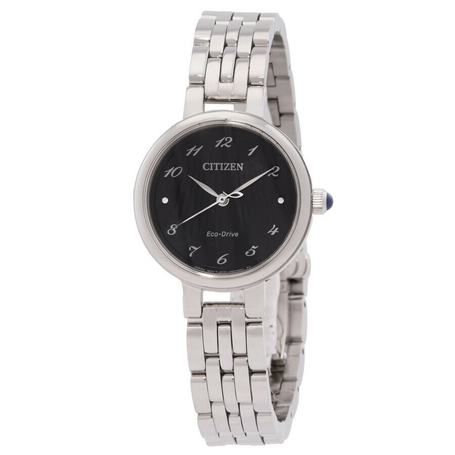 Rakuten - Citizenシチズン腕時計 逆輸入 L Classic Eco Drive ブラック ダイヤル レディース ウォッチ EM0990 81E