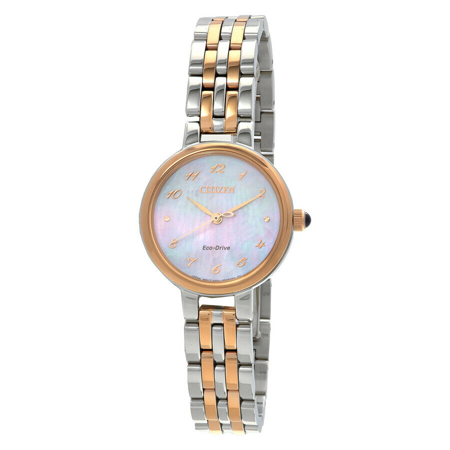 Citizenシチズン腕時計 逆輸入 L White Classic Eco Drive ダイヤル レディース ウォッチ EM0996 84Y