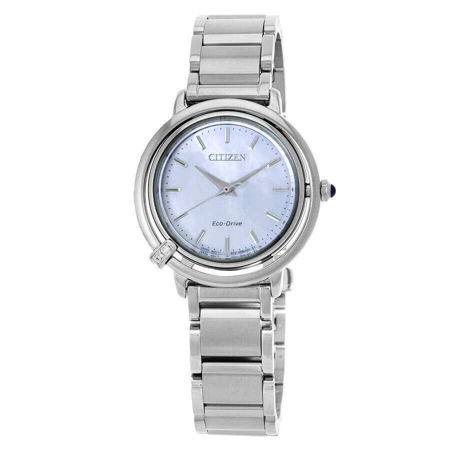 Rakuten - Citizenシチズン腕時計 逆輸入 L Eco Drive マザーオブパール ダイヤル レディース ウォッチ EM1090 60D