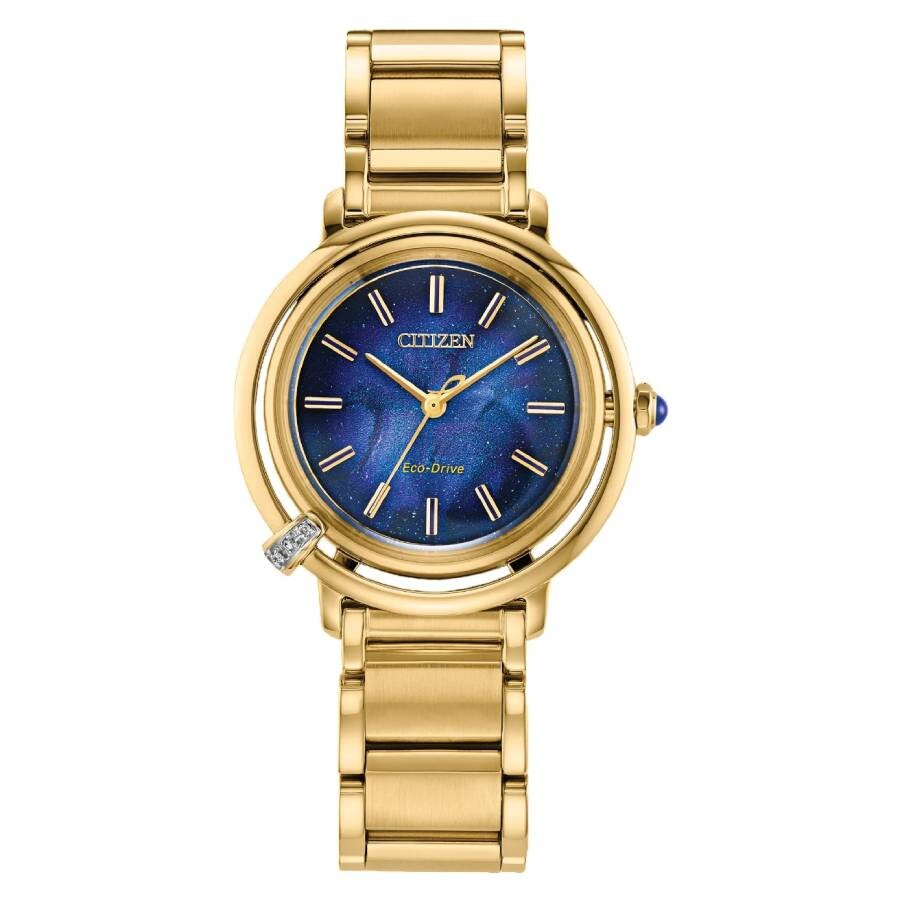 Citizen���������ӻ��� ��͢�� L Arcly ��ߥƥå� ���ǥ������ �֥롼 ������� ��ǥ����� �����å� EM1099 57L