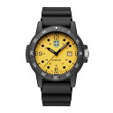 Luminoxルミノックス G シーバス カーボノックス X2.2005 メンズ腕時計 44mm ミリタリーウォッチ ブラックケース/バンド/数字 イエロー文字盤 日付機能 100m防水 スイス製