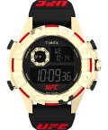 Timexタイメックス UFC Kick 49mm レジンストラップウォッチ 腕時計 並行輸入品