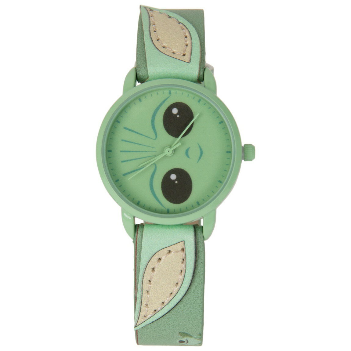 Watches - Accutime Star Wars ベビーヨーダ キッズ 腕時計 アナログ グリーン フェイス 子供用 プレゼント