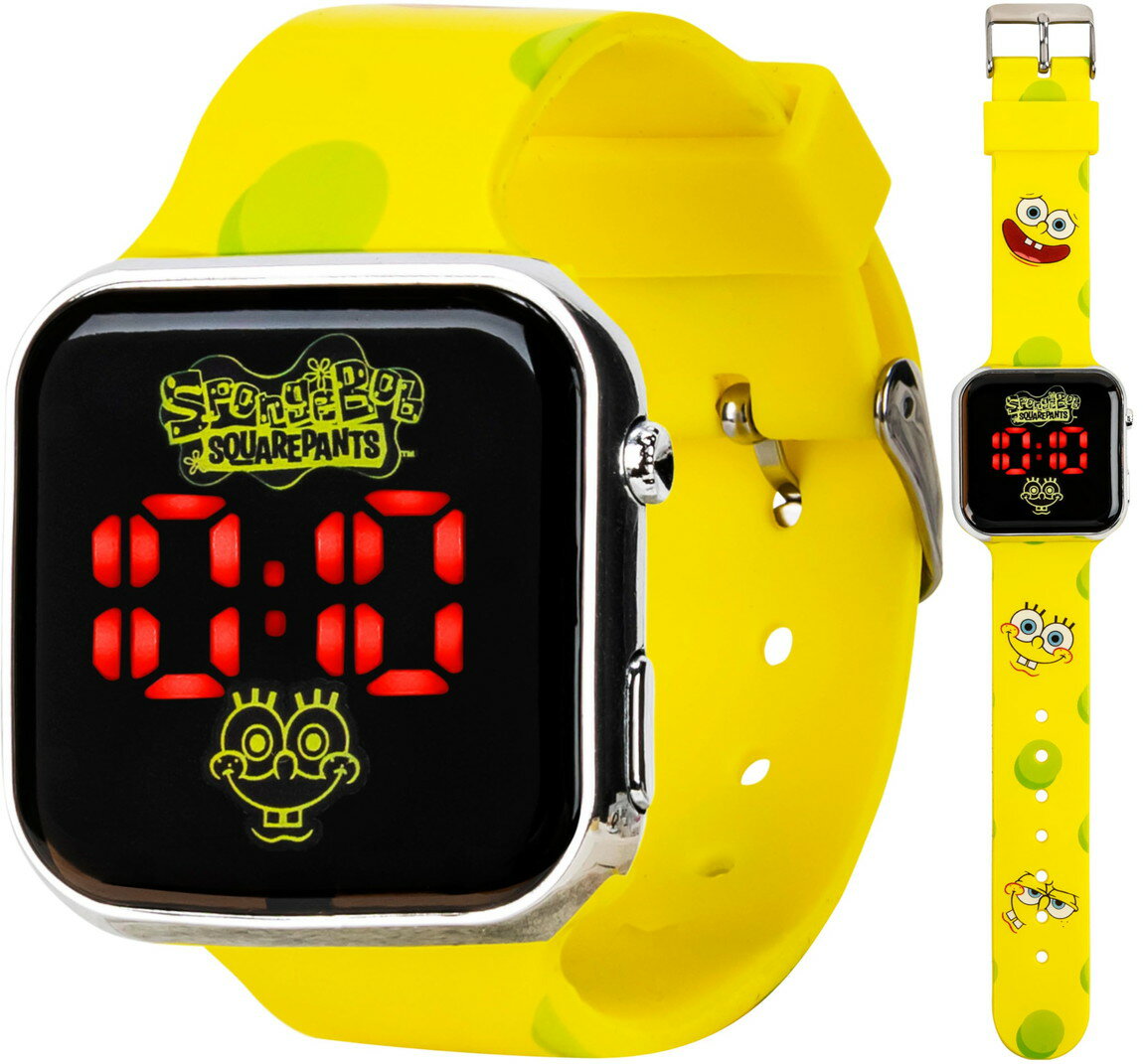 Watches - Accutime SpongeBob SquarePants キッズウォッチ デジタル腕時計 LED表示 イエロー バンド
