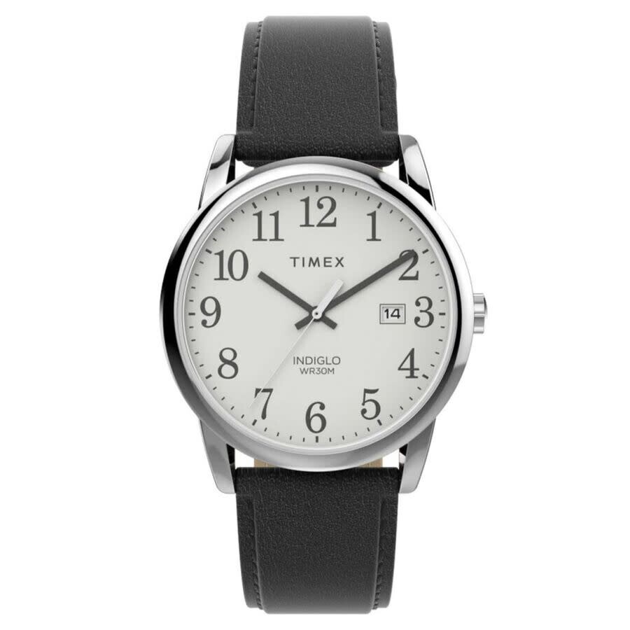 Timex メンズ 腕時計 クォーツ ホワイ