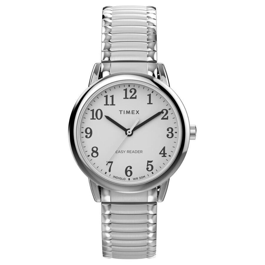 Other - Timex Easy Reader レディース 腕時計 クォーツ シルバー ステンレス アナログ文字盤