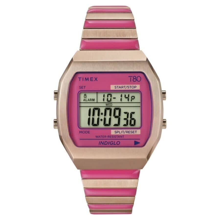 Timex レディース 腕時計 T80 デジタル
