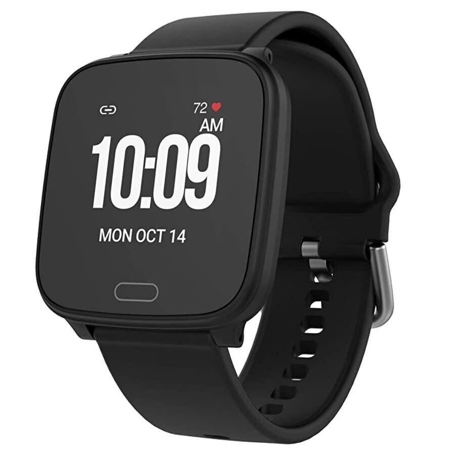樂天商城 - Timex Iconnect 腕時計 メンズ デジタル クォーツ スクエア ブラック シリコンベルト スポーツウォッチ