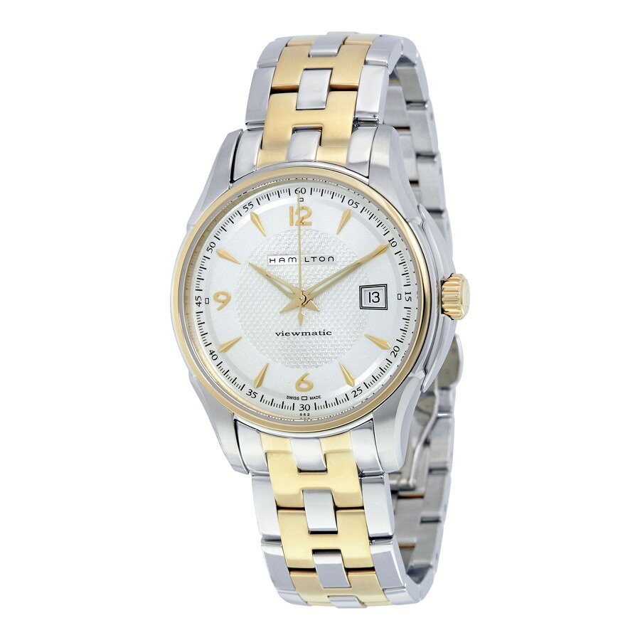 Hamilton Jazzmaster Viewmatic 腕時計 シルバー文字盤 自動巻き メンズ H32525155