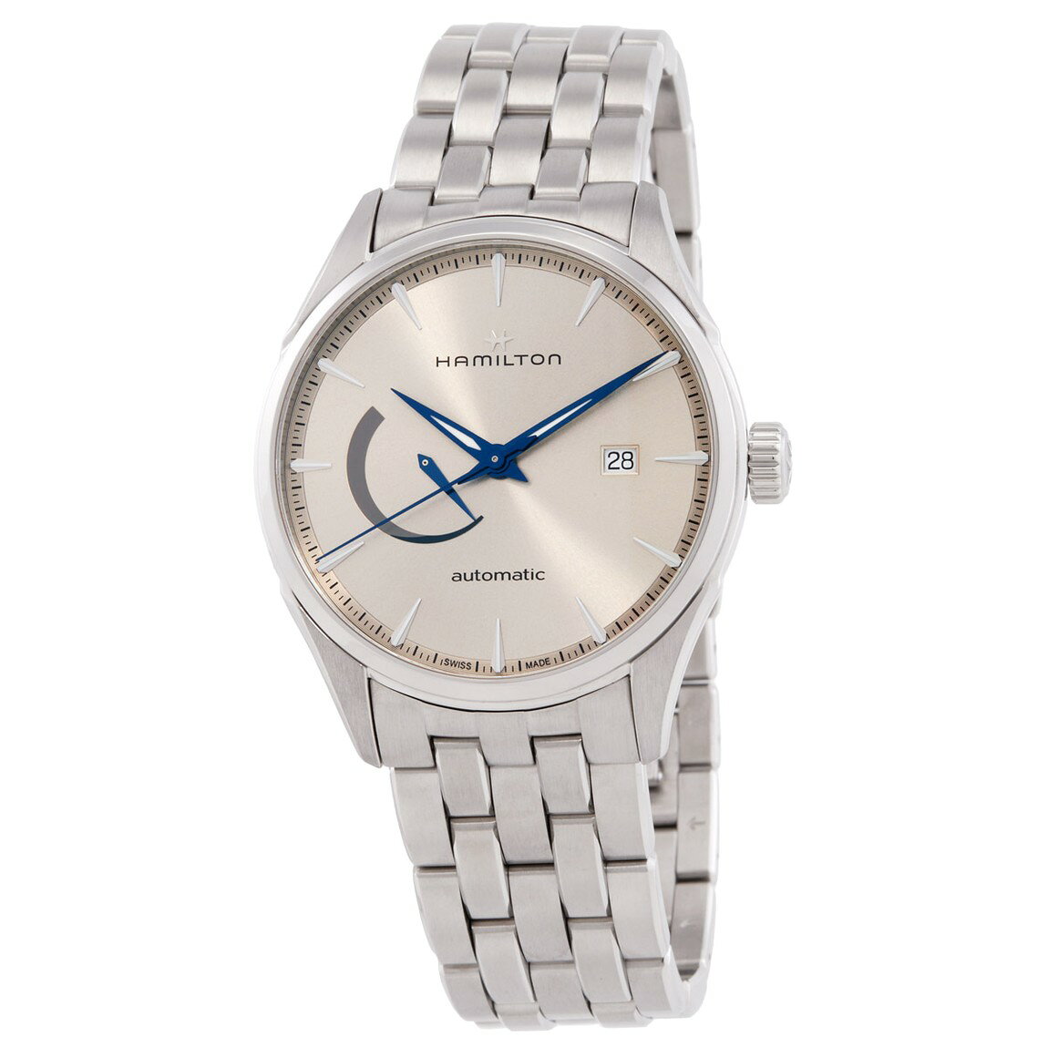 Hamilton Jazzmaster Power Reserve 腕時計 ベージュ文字盤 自動巻 メンズ H32635122