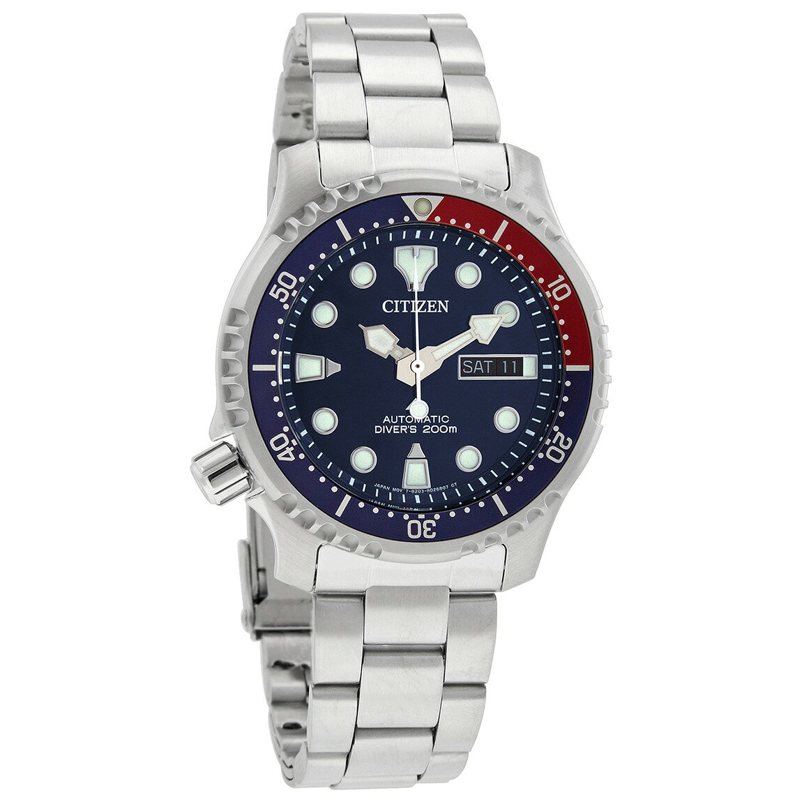 Citizen Promaster Lefty 自動巻 腕時計 ブルー文字盤 ペプシベゼル メンズ NY0086-83L