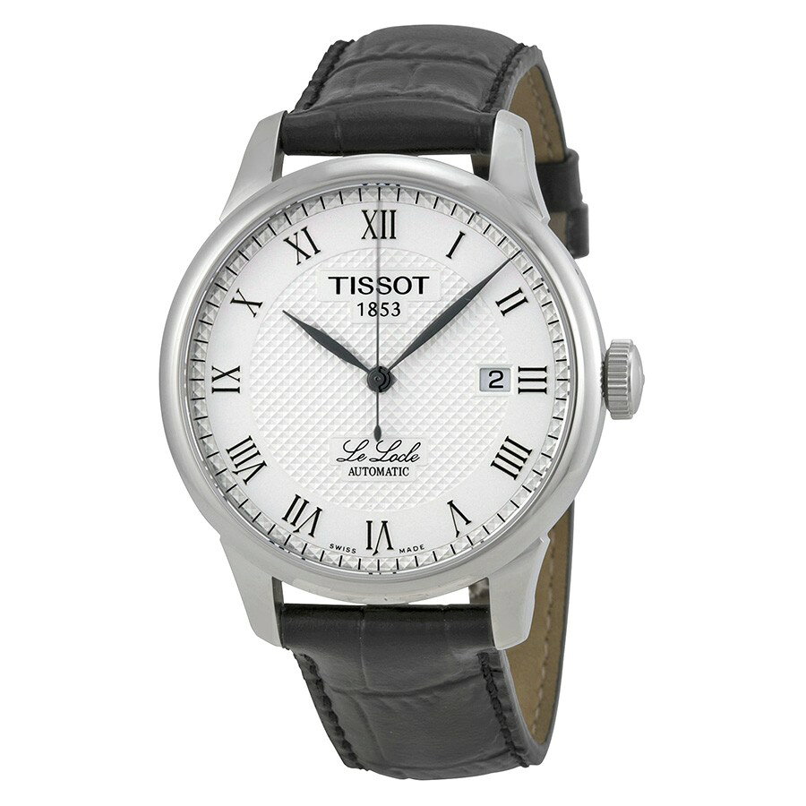 Tissot T-Classic Le Locle 腕時計 シルバー文字盤 自動巻 メンズ T41.1.423.33