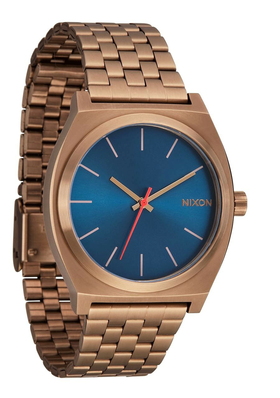 NIXON Time Teller 腕時計 メンズ アナログ 37mm クオーツ 100m防水 ステンレス A045
